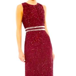 MAC-DUGGAL NWT SEQUINED DRESS SIZE 16W NEVER WORN!